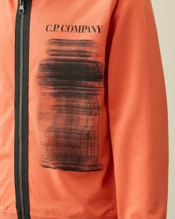 Kids C.P. Company Vêtements 4-8 Ans^U16 Light Fleece Graphic Hoodie