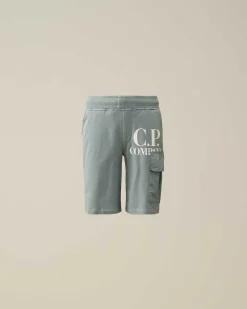 Kids C.P. Company Vêtements 2-3 Ans^U16 Light Fleece Mixed Cargo Shorts