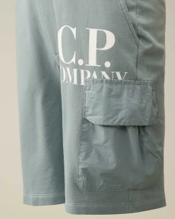 Kids C.P. Company Vêtements 4-8 Ans^U16 Light Fleece Mixed Cargo Shorts