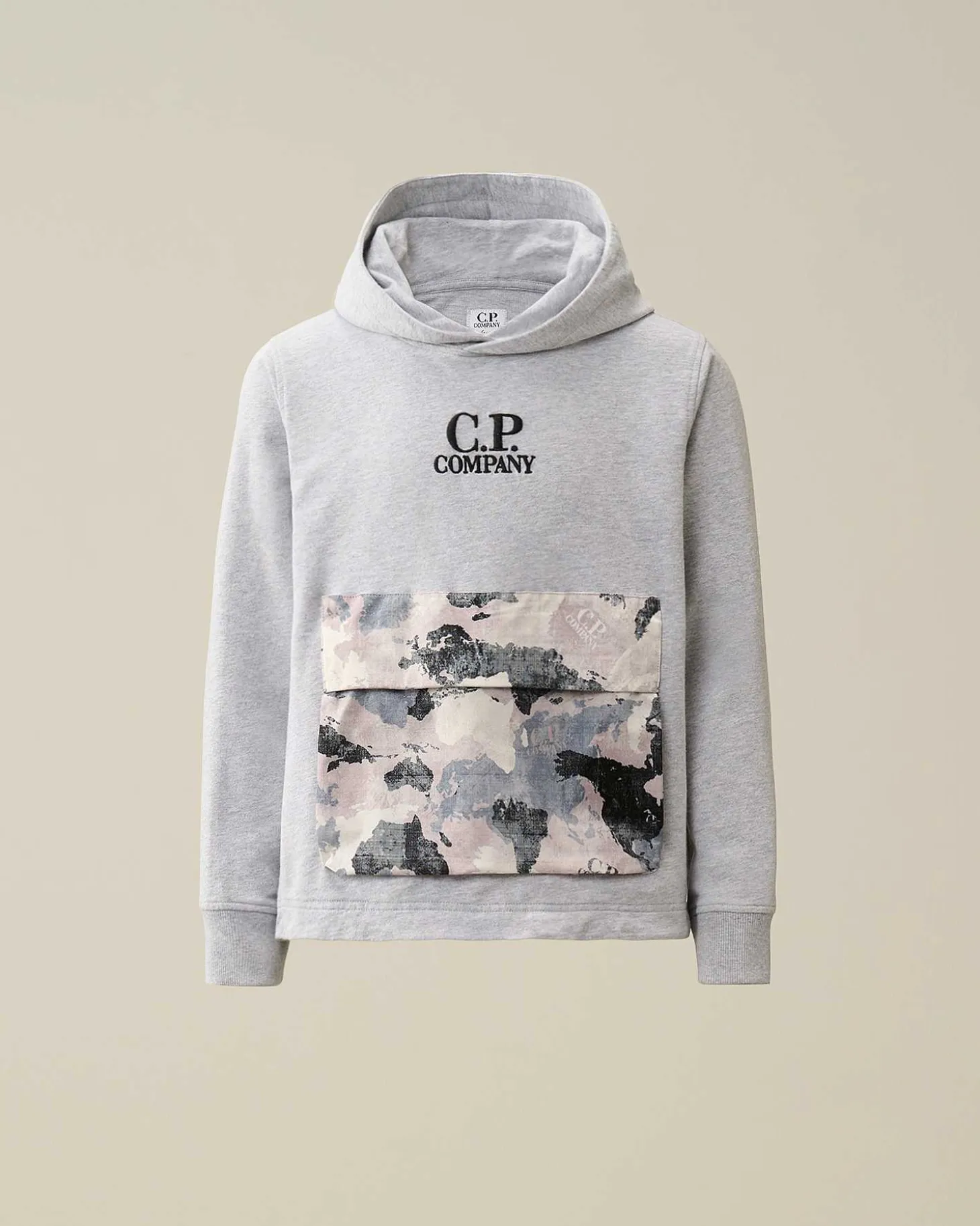 Kids C.P. Company Vêtements 4-8 Ans^U16 Light Fleece Mixed Graphic Hoodie
