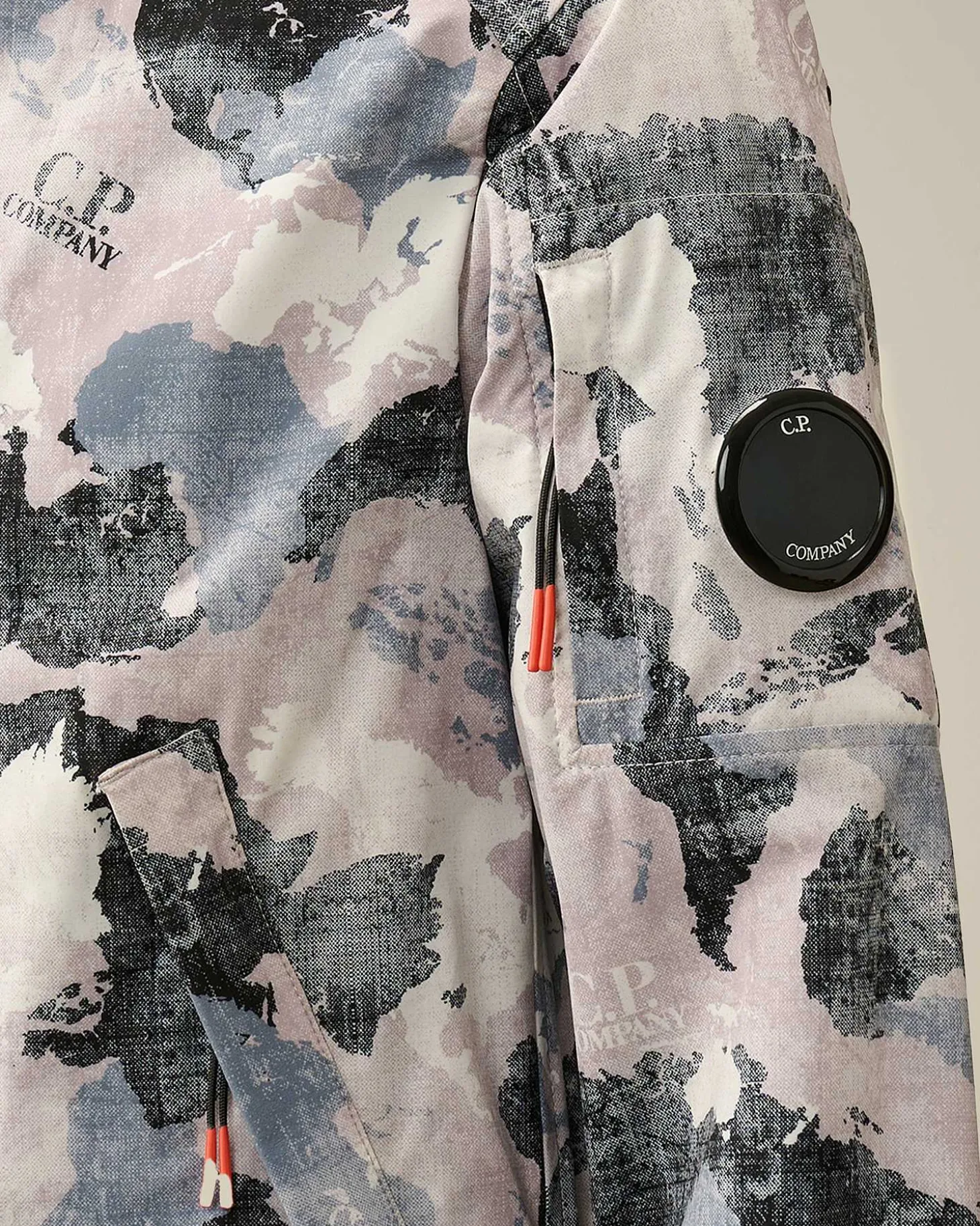 Kids C.P. Company Vêtements 10-14 Ans^U16 Pro-Tek Printed Hooded Jacket
