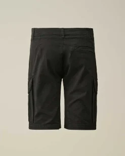 Kids C.P. Company Vêtements 10-14 Ans^U16 Stretch Gabardine Cargo Shorts