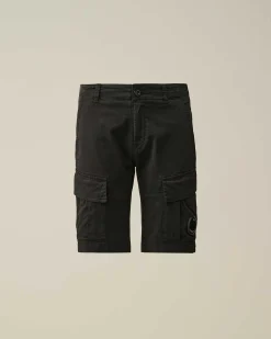 Kids C.P. Company Vêtements 4-8 Ans^U16 Stretch Gabardine Cargo Shorts