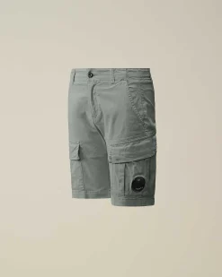 Kids C.P. Company Vêtements 4-8 Ans^U16 Stretch Gabardine Cargo Shorts