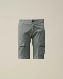Kids C.P. Company Vêtements 4-8 Ans^U16 Stretch Gabardine Cargo Shorts
